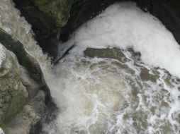 Los cauces se juntan en el Río Seco, ubicado en el municipio de Córdoba. EFE /