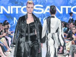 Los abrigos son sinónimo de glamour y sofisticación, y así perfeccionaron cada uno de los outfits que Benito presentó. ESPECIAL / CORTESÍA BENITO SANTOS