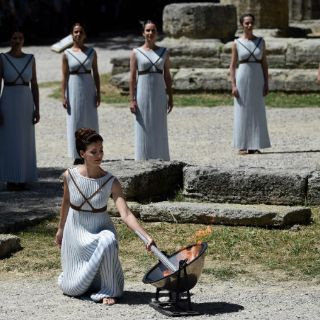 Templo de Hera, sede para encendido de antorcha olímpica