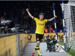 Marco Reus anotó el segundo gol al minuto 75. EFE / K. Nietfeld