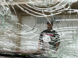 La tormenta golpeó con granizo del tamaño de una toronja. AP / J. Lara