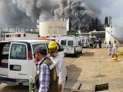 Hasta el momento se tiene reporte de 103 personas heridas. EFE /