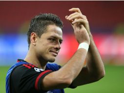 El entrenador Schmidt quiere que 'Chicharito' continúe en el club, pero se decidirá al final de la temporada. MEXSPORT / ARCHIVO