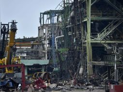 La explosión de la industria petroquímica ha dejado 24 muertos, hasta el momento. AFP / Y. Cortez