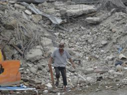 Además de las 112 personas de la delegación oficial, más de 100 voluntarios mexicanos han ido a Ecuador. AFP / R. Buendía