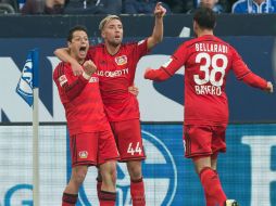 Hernández acumula 26 goles con la playera del Bayer. EFE / G. Kirchner
