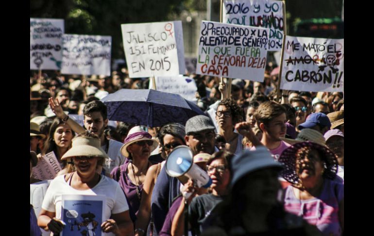 Esta protesta se suma a otras 27 que se efectúan en diferentes entidades de la República. SUN / J. Mendoza