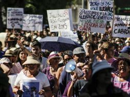 Varios estados de todo el país se unieron a la movilización nacional contra la violencia de género. SUN / J. Mendoza