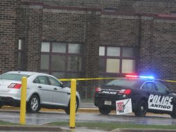 El distrito escolar agradeció las acciones rápidas tomadas por la policía para asegurar el edificio. AP / F. Berner/Antigo Daily Journal