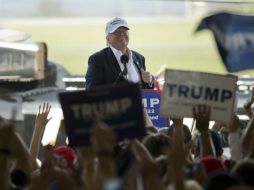 Trump ha dicho que él debería ganar la nominación aún si se queda ligeramente corto de la cifra requerida. AP / M. Ceneta