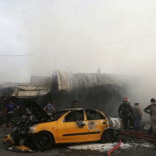 Seis muertos, por explosión de coche bomba en Bagdad