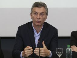 Macri participó en el Encuentro Empresarial Iberoamericano que se realizó en Buenos Aires. EFE / D. Fernández