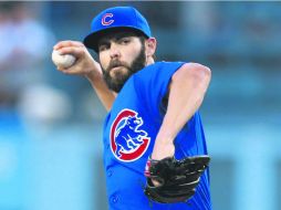 El abridor de los Cachorros de Chicago ha tenido un buen inicio de temporada al marchar sin derrota hasta el momento. AFP /