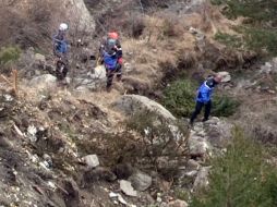 A la zona se desplazaron bomberos, Guardia Civil y servicios sanitarios para apoyar a las labores de rescate. AFP / ARCHIVO