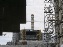 Planta nuclear de Chernóbil. El accidente  liberó a la atmósfera más de 50 millones de curies de radiación. EFE / R. Pilipey