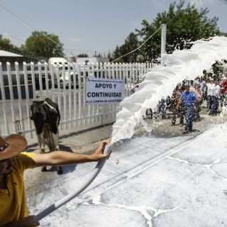 Lecheros de Jalisco alistan nueva protesta en carreteras