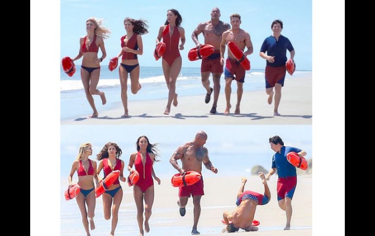 Hasta el momento no se ha confirmado si la caída estaba dentro del guión o si fue un accidente real. INSTAGRAM / @zacefron