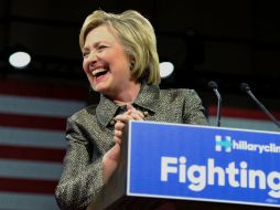 La ex primera dama alcanza una cifra provisional de mil 636 delegados mientras que su rival tendría mil 316. AP / T. Gralish