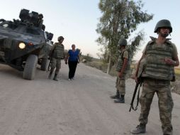 El Ejército turco ha reforzado su despliegue en las cercanías de la localidad de Duvaybik. AP / ARCHIVO