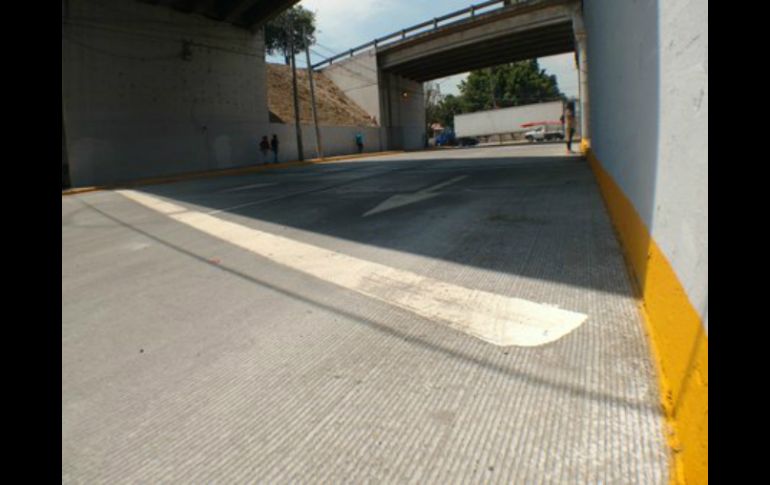 La obra consistió en la repavimentación con concreto hidráulico de siete mil metros cuadrados de suelo. TWITTER / @GuadalajaraGob