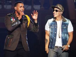 Daddy Yankee y Don Omar dicen que la música se graba a través de la química de un colega a otro. TWITTER / @daddy_yankee