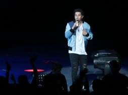 Tarde pero sin sueño. Austin Mahone conquistó a sus fans y los puso a bailar y cantar. EL INFORMADOR / M. Vargas