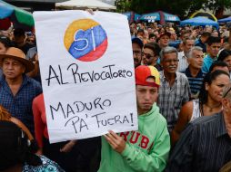 De acuerdo con el presidente del país, nada de lo que se hace en su contra tiene viabilidad política. AFP / F. Parra