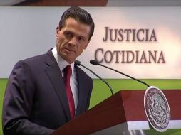 ''Queremos fomentar que la mayoría de los conflictos se resuelvan sin tener que llegar a juicio'', explica Peña. YOUTUBE / Gobierno de la República