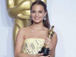 Vikander ha actuado en cintas como 'Ex Machina' y 'La chica danesa', por la que ganó el Oscar a Mejor Actriz de Reparto. NTX / ARCHIVO