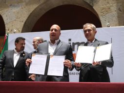 'Los Gobierno de México tienen una seria deuda con los mexicanos: la reducción de la desigualdad', dijo el alcalde tapatío. EL INFORMADOR / R. Tamayo