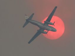 La nave, un turbohélice Fokker25, tocó tierra con el morro y logró concluir el aterrizaje satisfactoriamente. AP / ARCHIVO