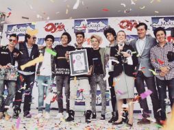 Los jóvenes agradecieron a sus fans y aseguraron que ese día se quedaría en el corazón. TWITTER / @CD9