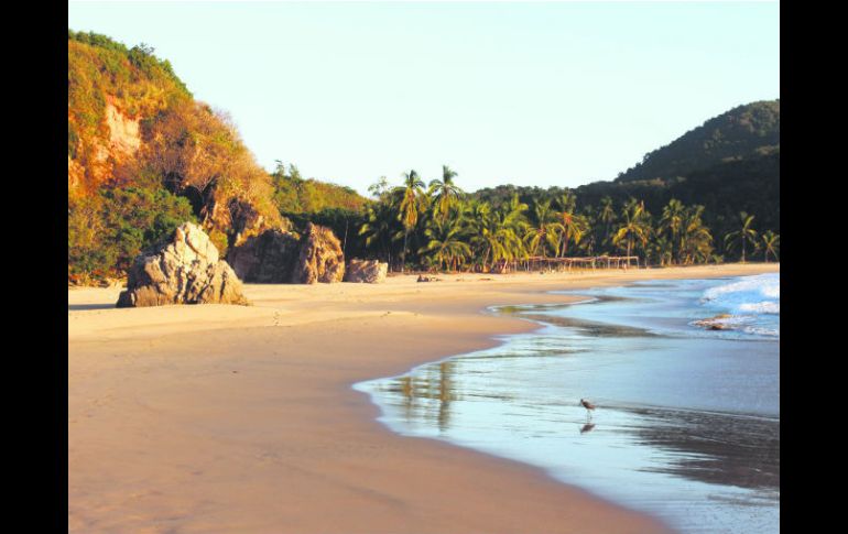 La playa ofrece una vista de ensueño. EL INFORMADOR / V. García Remus