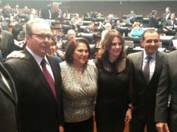 Martínez y Martínez (i), quien se encuentra en Coahuila, presentará en los próximos días sus cartas credenciales ante Cuba. TWITTER / @Enrique_MtzyMtz