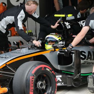 'Checo' Pérez se lamenta por su resultado en el GP de Rusia