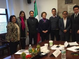 Durante el acto, las organizaciones hicieron un recuento de los principales retos. TWITTER / @SRE_mx