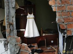 Autoridades ecuatorianas poco a poco comienzan con la reconstrucción tras el terremoto. AP / D. Ochoa