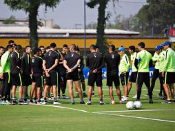 El América comenzó su preparación para enfrentar a Pumas el domingo. TWITTER / @ClubAmerica