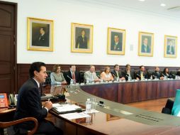 Los legisladores estadounidenses tuvieron un diálogo productivo con el Jefe del Ejecutivo mexicano en  Los Pinos. EFE / Presidencia