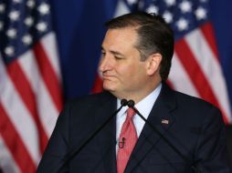 En un acto público, Cruz dice que dieron todo lo que tenían en esa campaña 'pero los electores escogieron otro camino'. AFP / J. Raedle