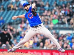 Jake Arrieta. El lanzador de los Cachorros estuvo ayer siete entradas en la lomita y permitió sólo dos imparables. AP / G. Puskar