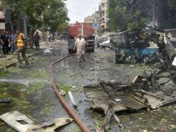 Desde el amanecer se desarrollan enfrentamientos entre los efectivos gubernamentales y grupos rebeldes en Siria. EFE /