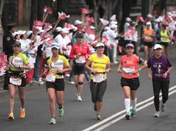 Los primeros lugares serán premiados con un viaje al maratón de Chicago. NTX / ARCHIVO