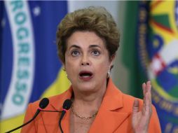 Rousseff está acusada de manipular las cifras del presupuesto de 2014. AP / E. Peres