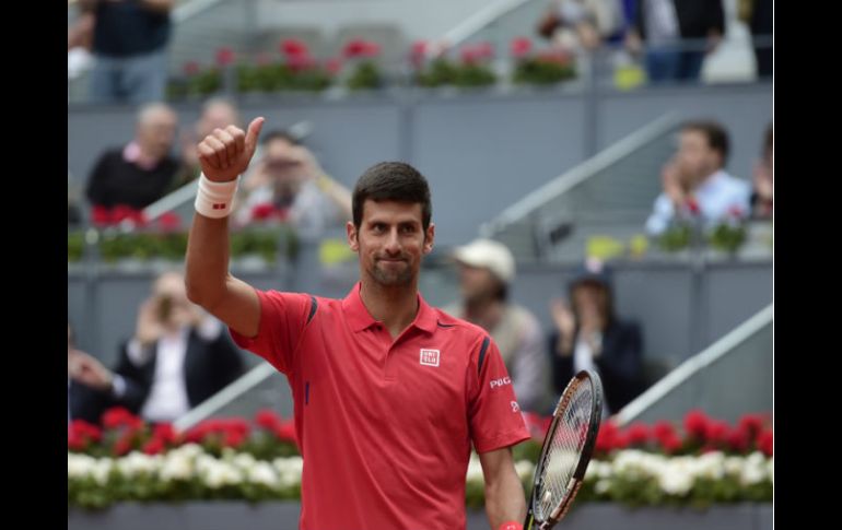 El número uno del mundo se enfrentará al ganador del partido entre Jo Wilfred Tsonga y Milos Raonic. AFP / J. Soriano