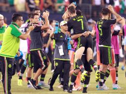 Con 938 puntos, los pupilos de Juan Carlos Osorio se mantienen como el mejor representante de la Concacaf. NTX / ARCHIVO