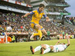 Damm sufrió un choque con el guardameta Sergio 'Matute' García. MEXSPORT / ARCHIVO