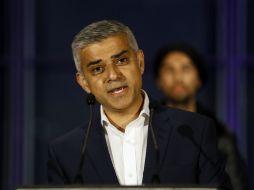 Sadiq Khan, de 45 años, se comprometió a ser el alcalde de todos los londinenses. AP / K. Wigglesworth