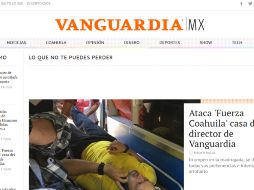 La CNDH refirió que permanecerá atenta a la evolución de los hechos por el caso de Vanguardia. ESPECIAL / www.vanguardia.com.mx