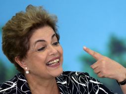 Dilma reitera su tesis de que el proceso de destitución se trata de un ''golpe'' de Estado, porque ''no tiene base legal''. AP / E. Peres